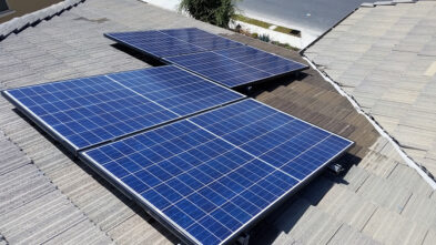 Clean Solar Panels after solar panel cleaning in San Clemente